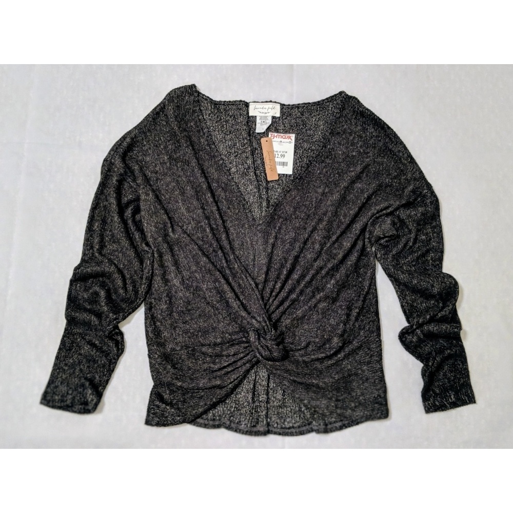 Twist Front Sweater - Size Small